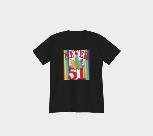 Never 51 PRIDE Premium T-Shirt