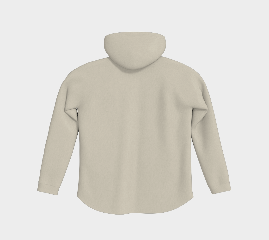 Nasty and Proud Light Pullover Hoodie Dark Outline