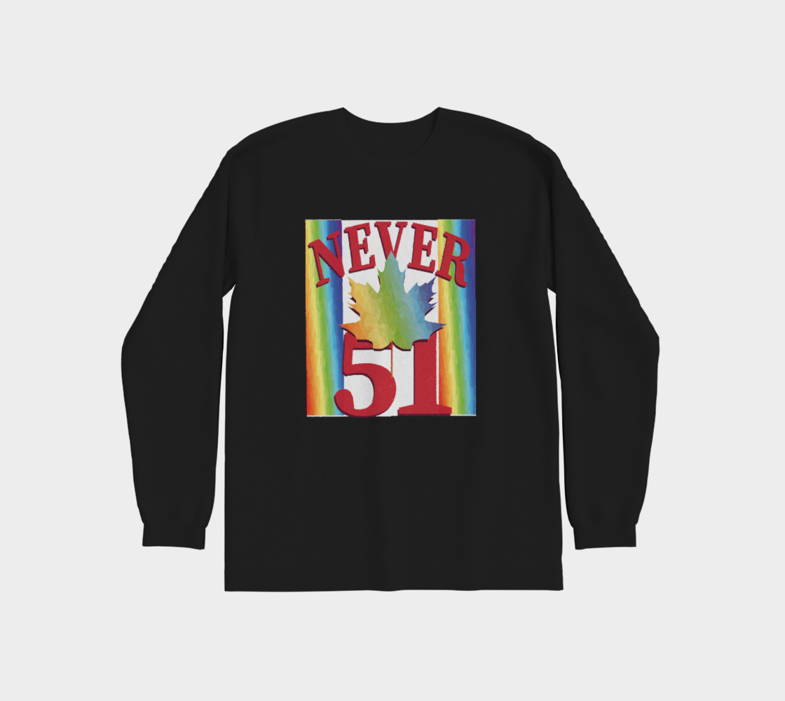 Never 51 PRIDE Premium Long Sleeve Shirt