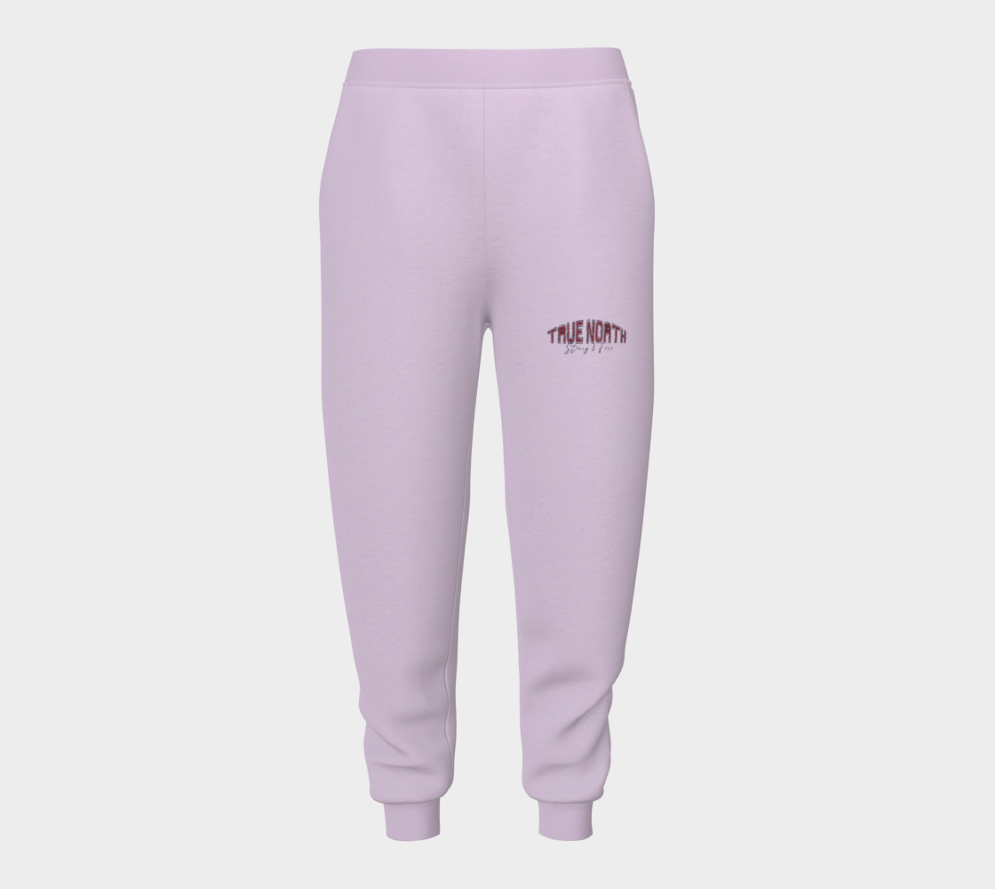 True North Strong and Free Jogger Dark Outline