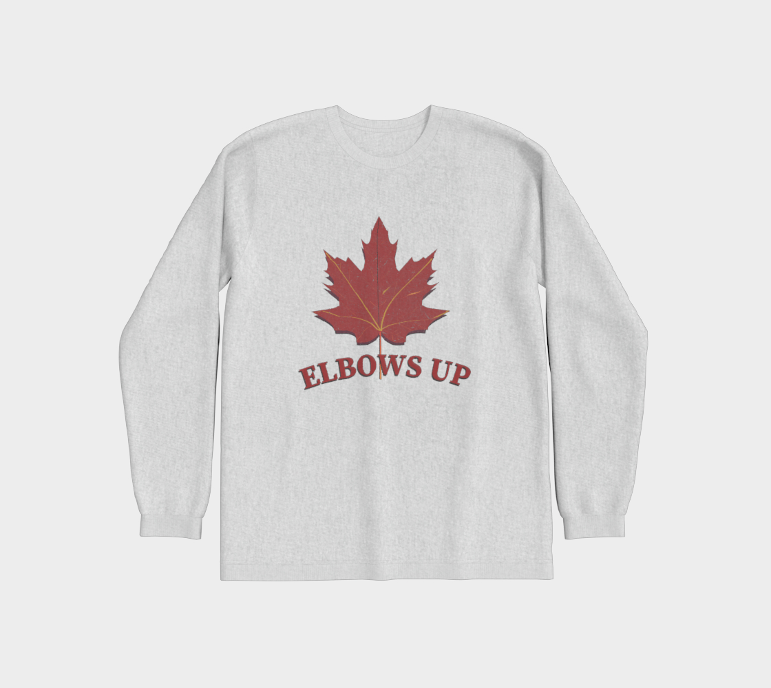 Elbows Up Leaf Premium Long Sleeve Shirt