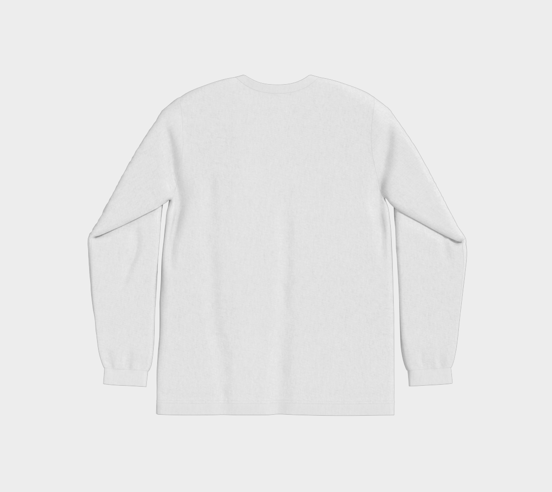 True North Strong and Free Premium Long Sleeve Shirt Dark Outline