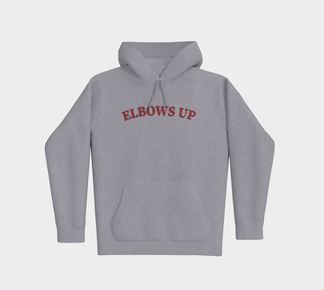 Elbows Up Never 51 Premium Hoodie