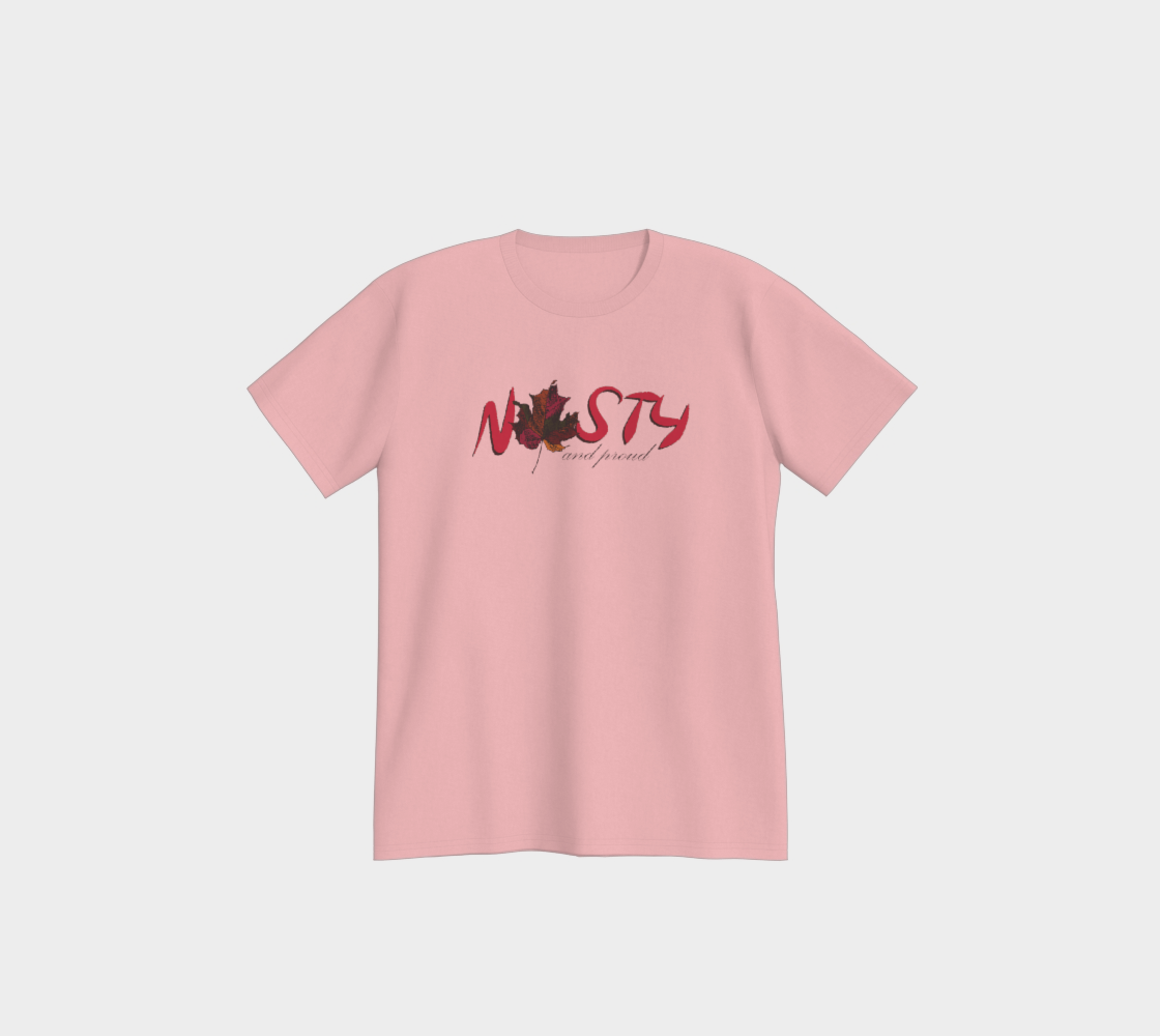 Nasty and Proud Premium T-Shirt Dark Outline