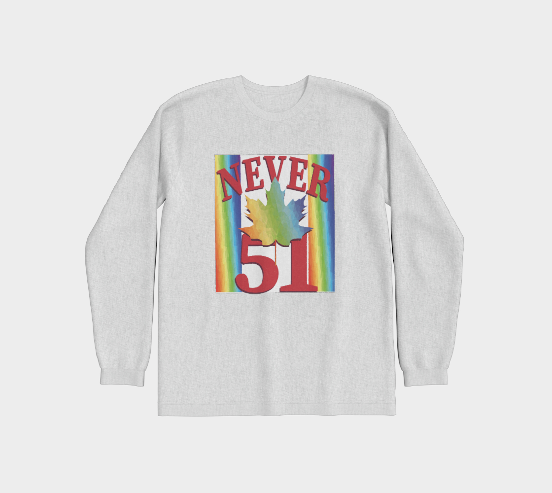 Never 51 PRIDE Premium Long Sleeve Shirt