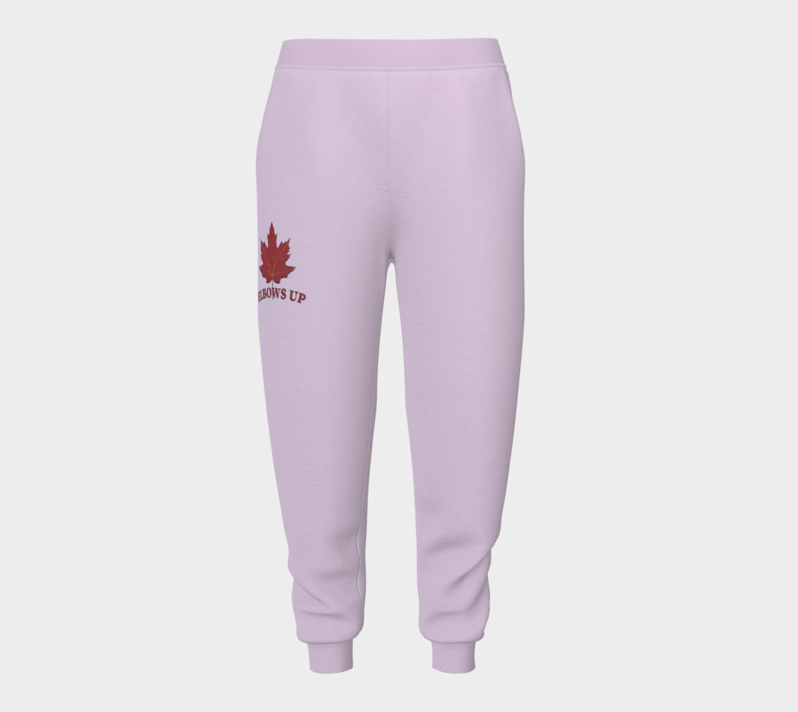 Elbows Up Leaf Jogger