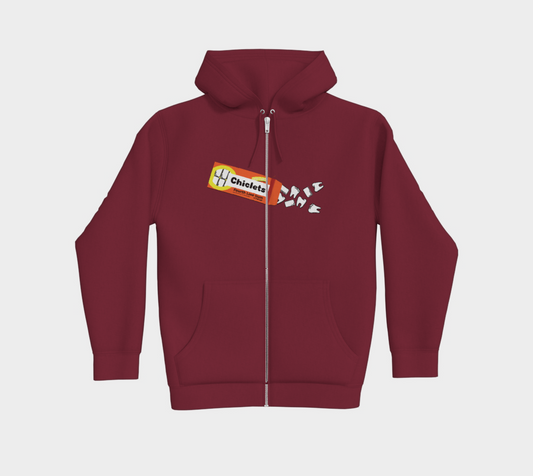 Spittin' Chiclets Premium Zip Up Hoodie