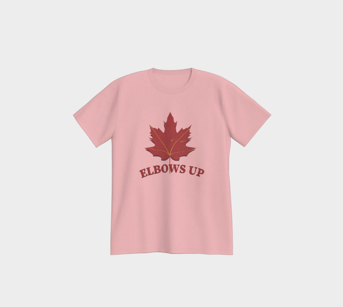 Elbows Up Leaf Comfort T-Shirt
