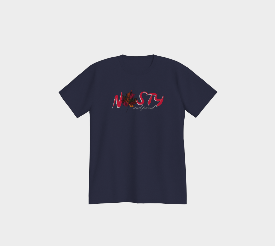 Nasty and Proud Premium T-Shirt Light Outline