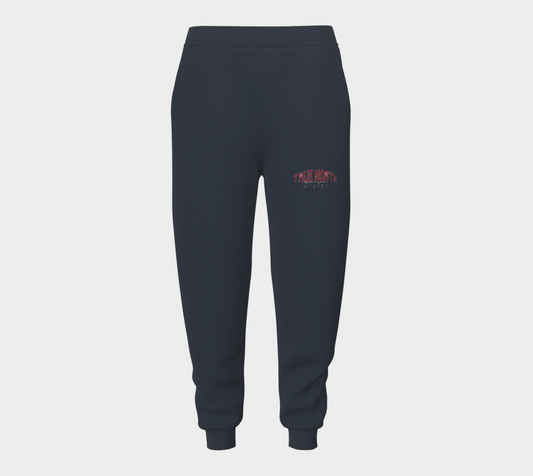 True North Strong and Free Jogger Light Outline