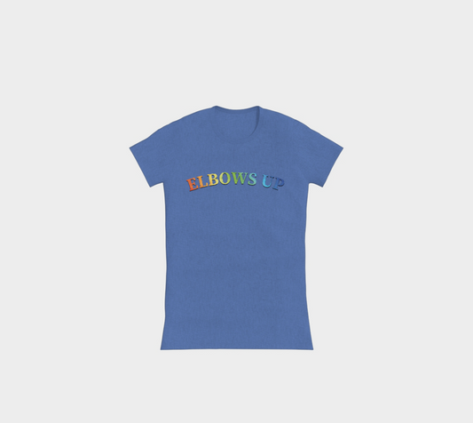Elbows Up Never 51 PRIDE Premium T-Shirt