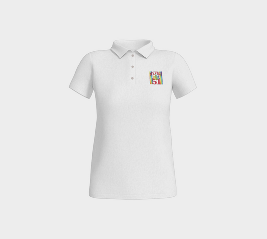 Never 51 PRIDE Fitted Polo Shirt