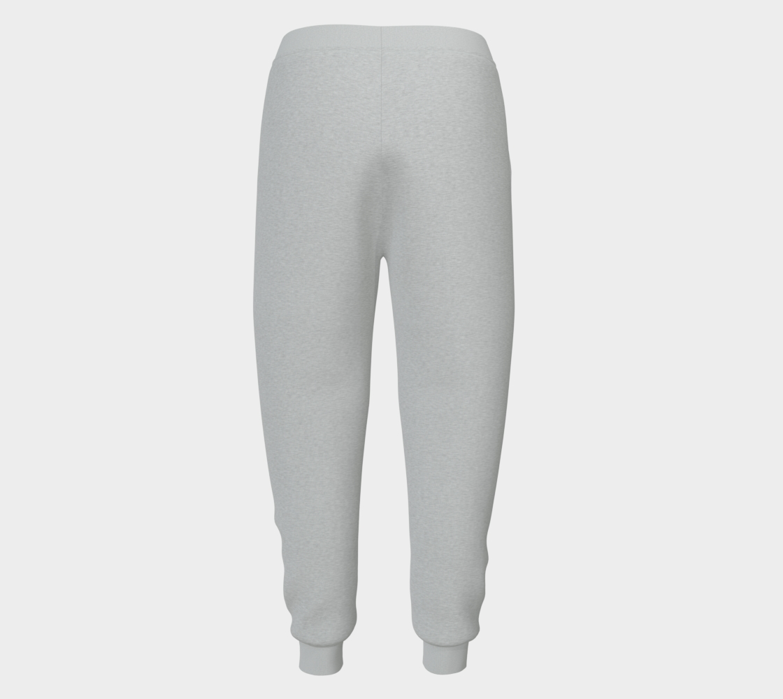 True North Strong and Free Jogger Dark Outline