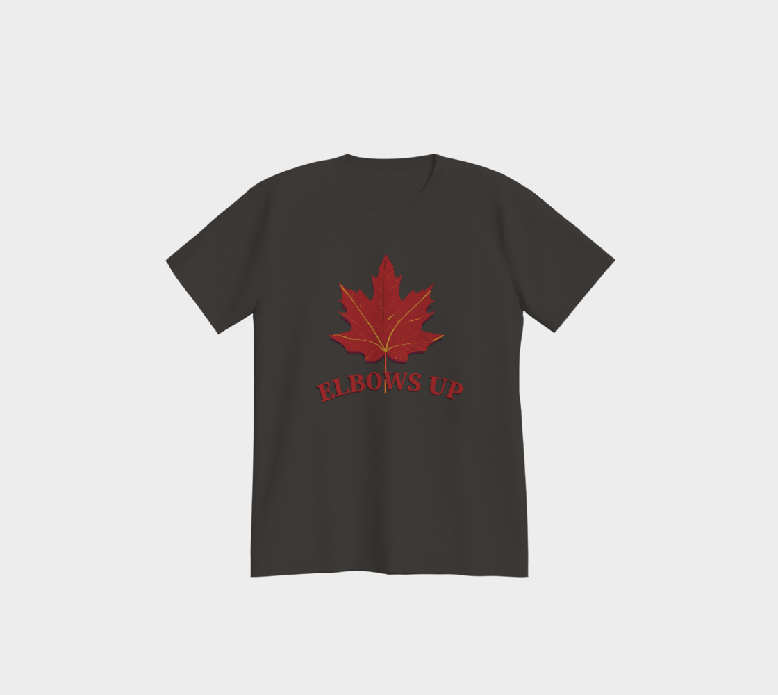 Elbows Up Leaf Comfort T-Shirt