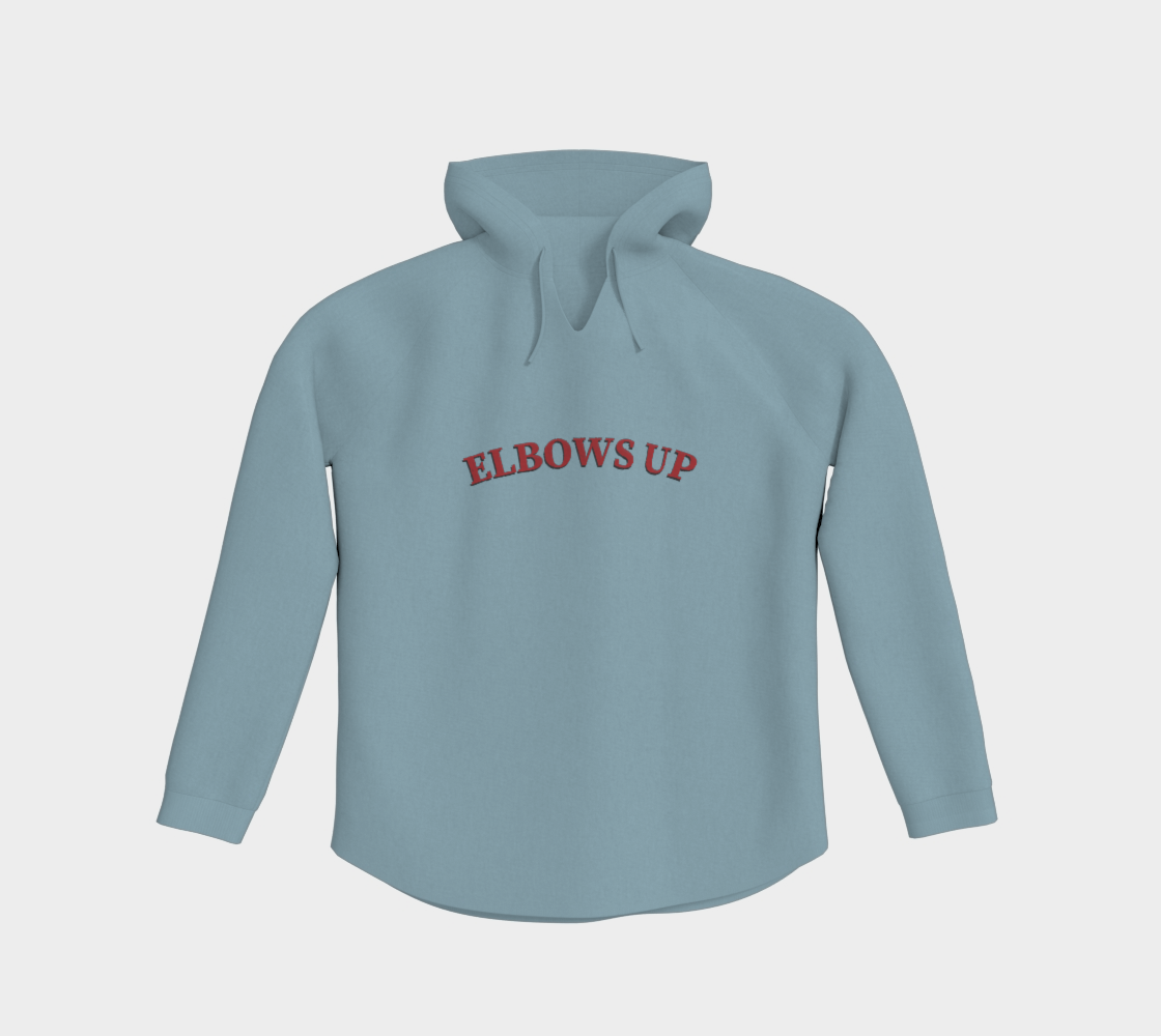 Elbows Up Light Pullover Hoodie