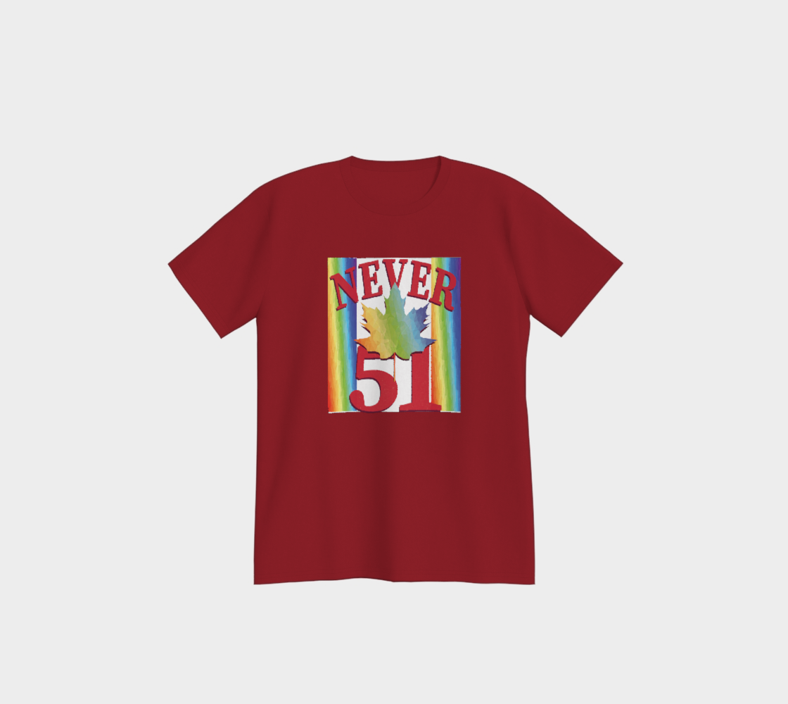 Never 51 PRIDE Premium T-Shirt
