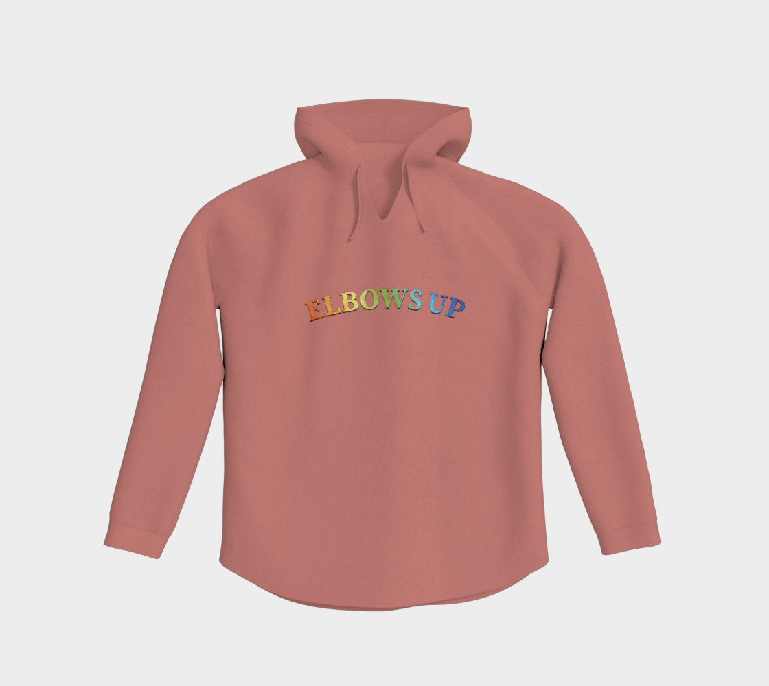 Elbows Up PRIDE Light Pullover Hoodie