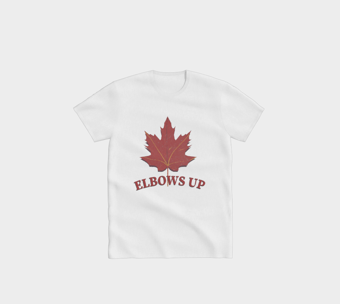 Elbows Up Leaf Comfort T-Shirt
