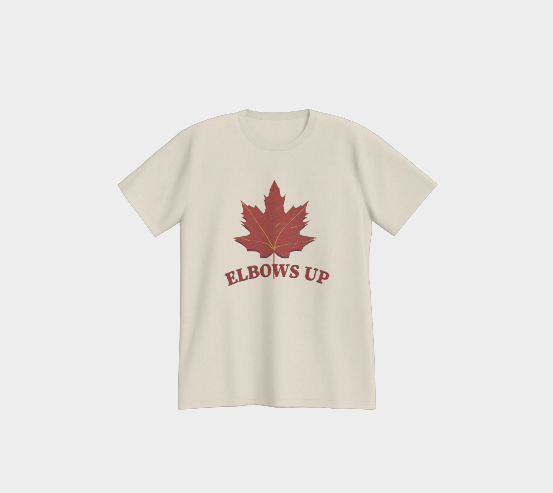Elbows Up Leaf Comfort T-Shirt