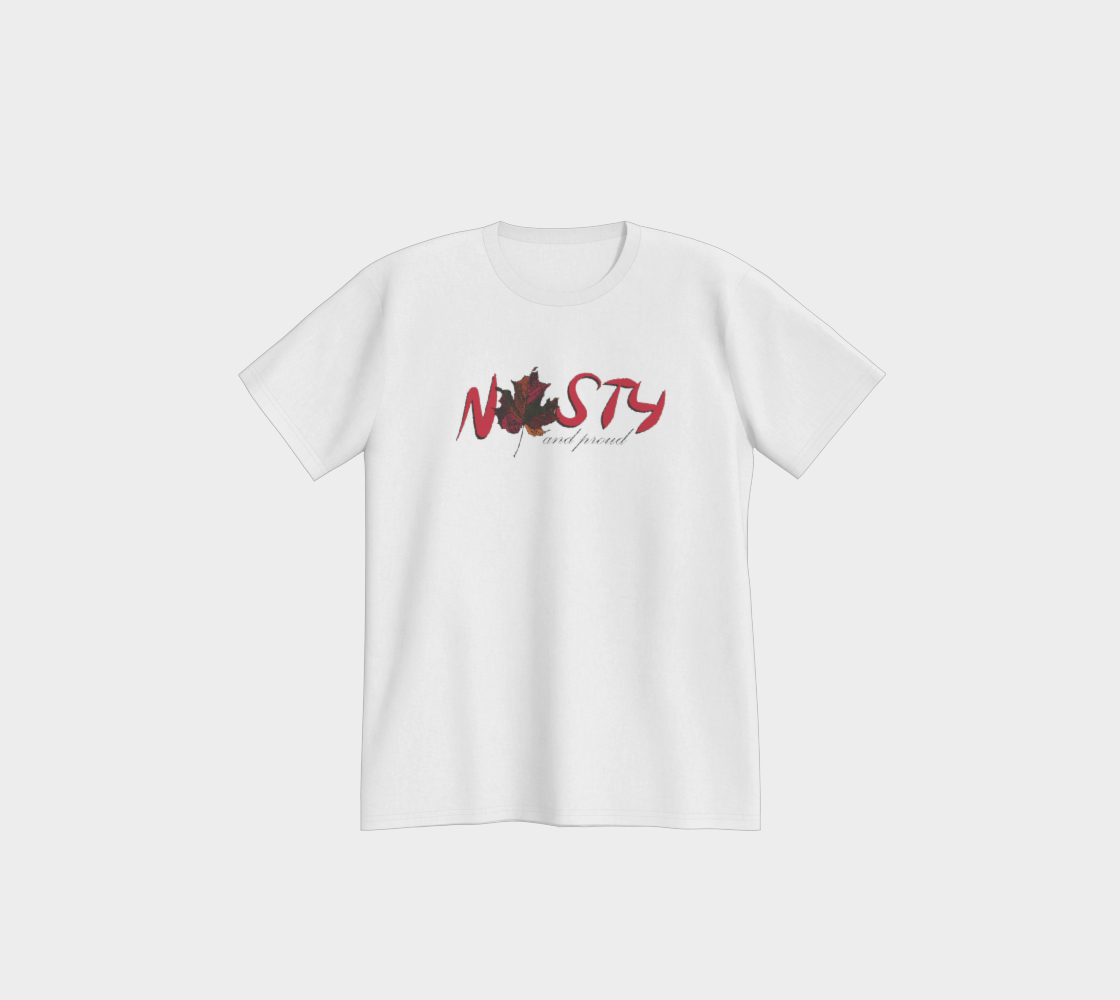 Nasty and Proud Premium T-Shirt Dark Outline