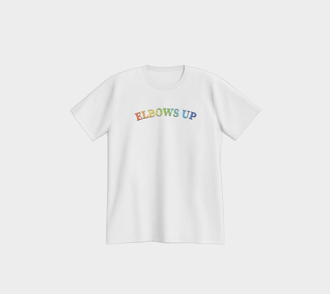 Elbows Up Never 51 PRIDE Premium T-Shirt