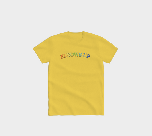 Elbows Up Never 51 PRIDE Comfort T-Shirt