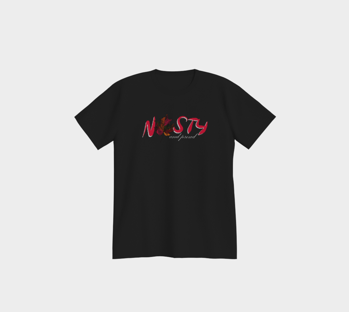 Nasty and Proud Premium T-Shirt Light Outline
