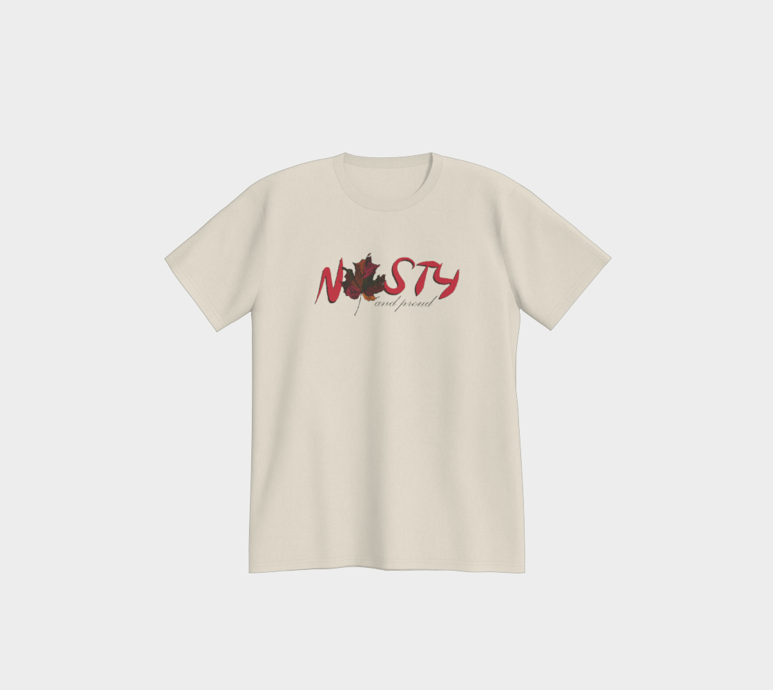 Nasty and Proud Premium T-Shirt Dark Outline