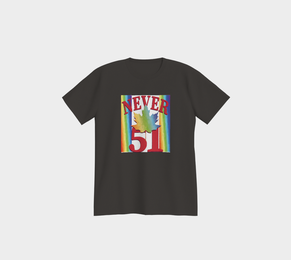 Never 51 PRIDE Premium T-Shirt