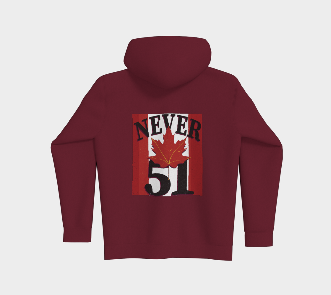 Elbows Up Never 51 Premium Hoodie