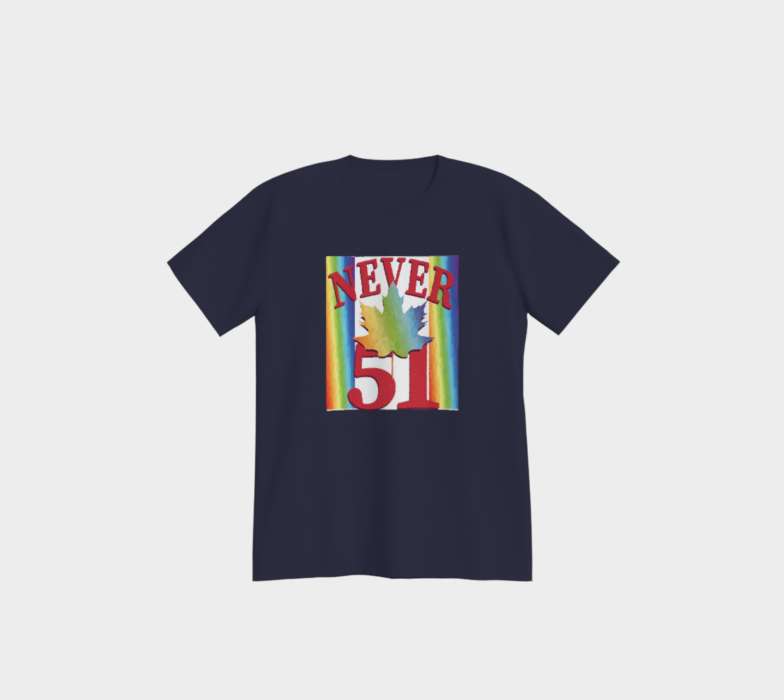 Never 51 PRIDE Premium T-Shirt