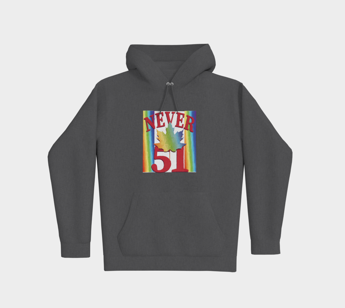 Never 51 PRIDE Premium Pullover Hoodie