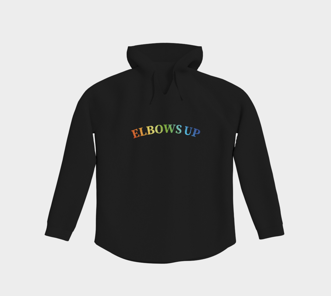 Elbows Up PRIDE Light Pullover Hoodie