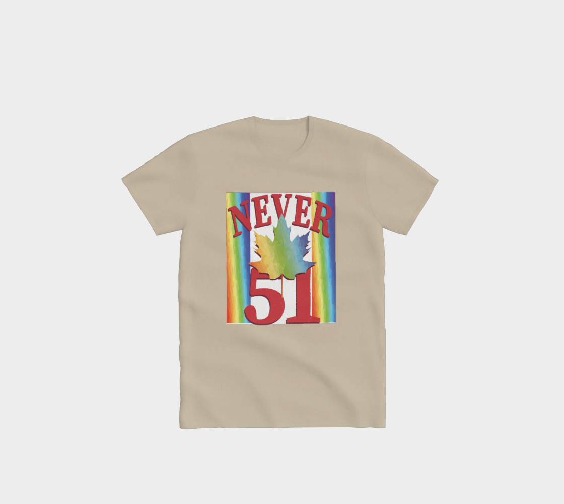 Never 51 PRIDE Comfort T-Shirt
