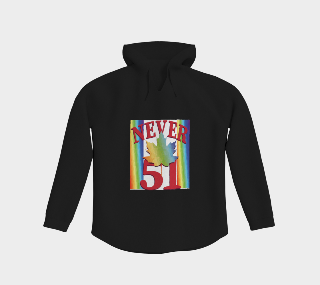 Never 51 PRIDE Light Pullover Hoodie