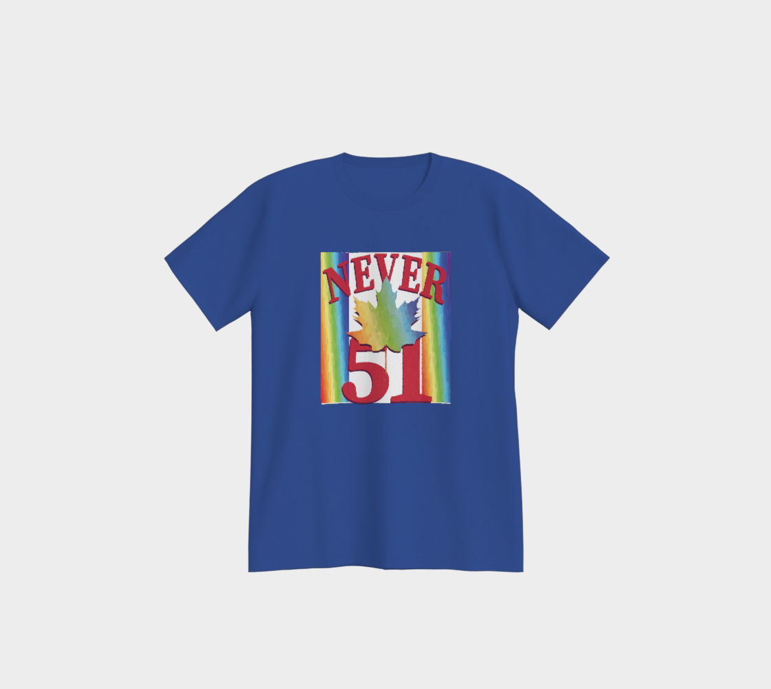 Never 51 PRIDE Premium T-Shirt