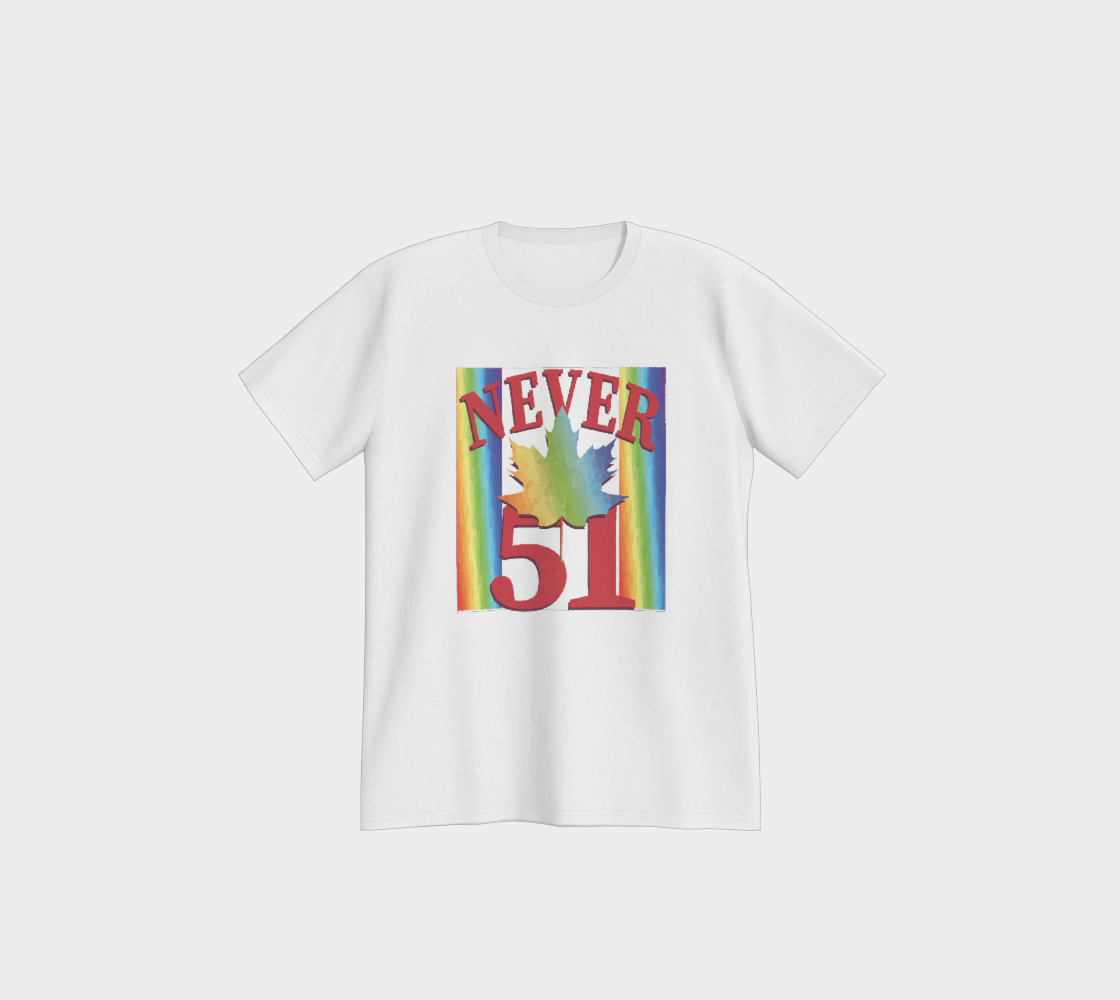 Never 51 PRIDE Premium T-Shirt