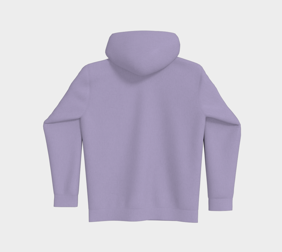 Hockey Mom Premium Pullover Hoodie Pink Logo