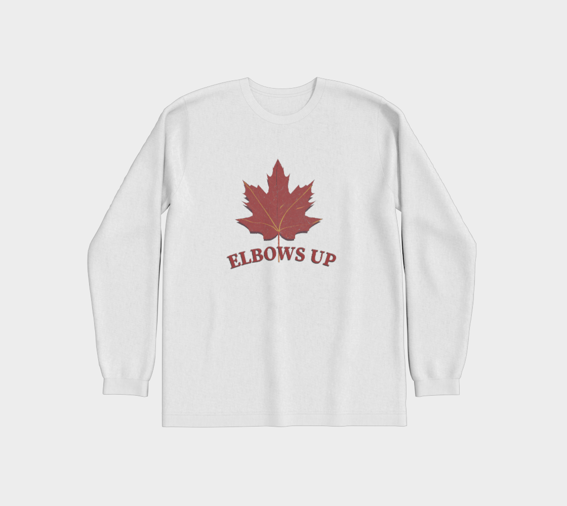 Elbows Up Leaf Premium Long Sleeve Shirt