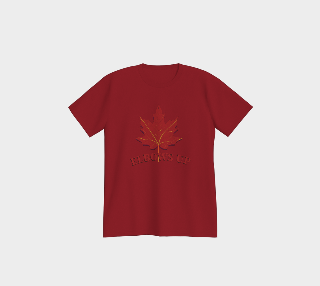 Elbows Up Leaf Comfort T-Shirt