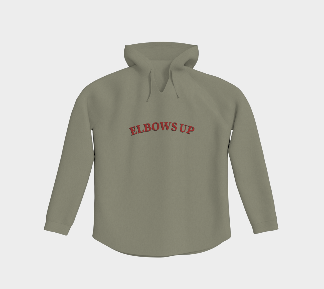 Elbows Up Light Pullover Hoodie