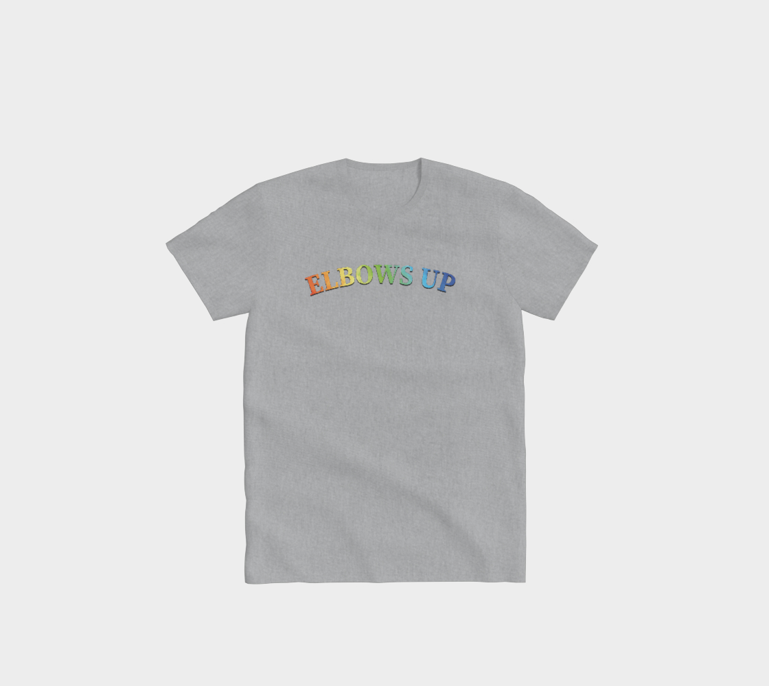 Elbows Up Never 51 PRIDE Comfort T-Shirt