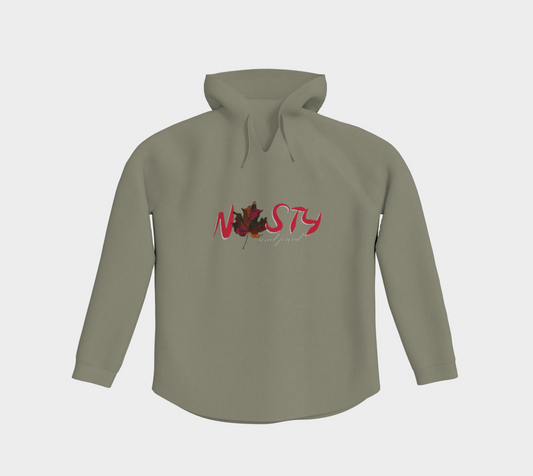 Nasty and Proud Light Pullover Hoodie Light Outline