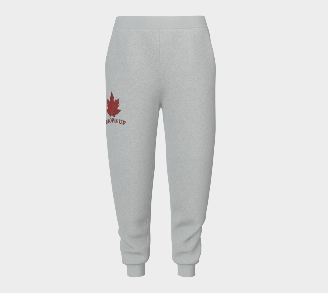 Elbows Up Leaf Jogger