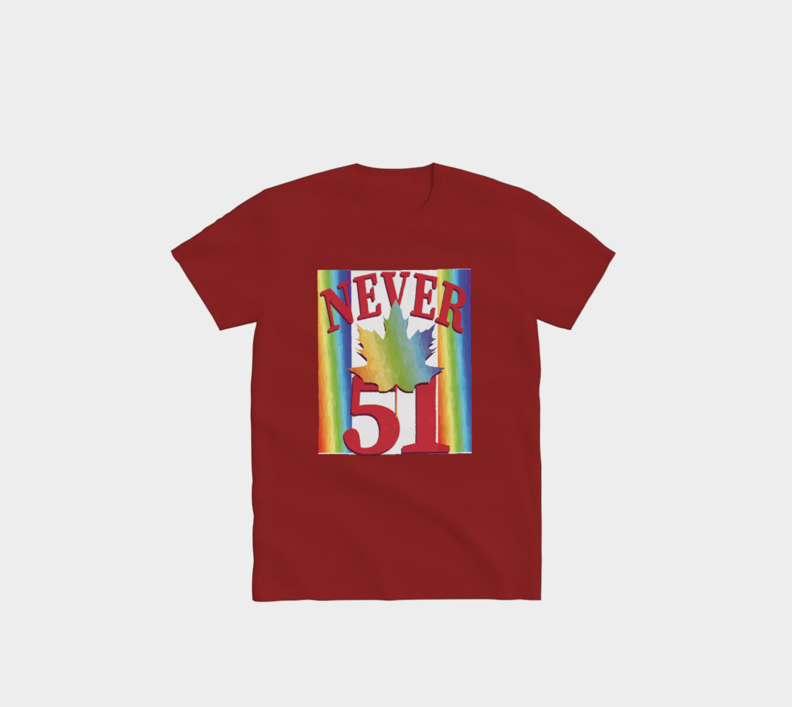Never 51 PRIDE Comfort T-Shirt