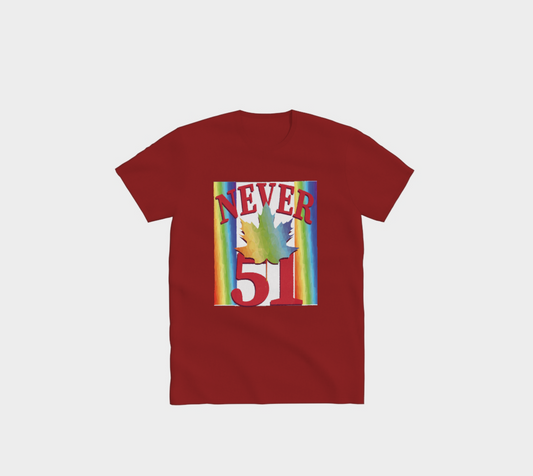 Never 51 PRIDE Comfort T-Shirt