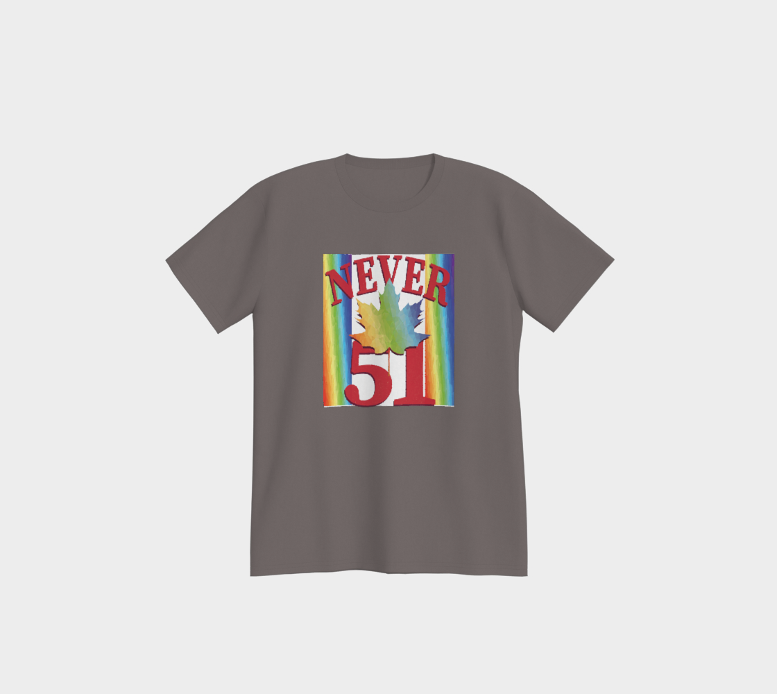 Never 51 PRIDE Premium T-Shirt