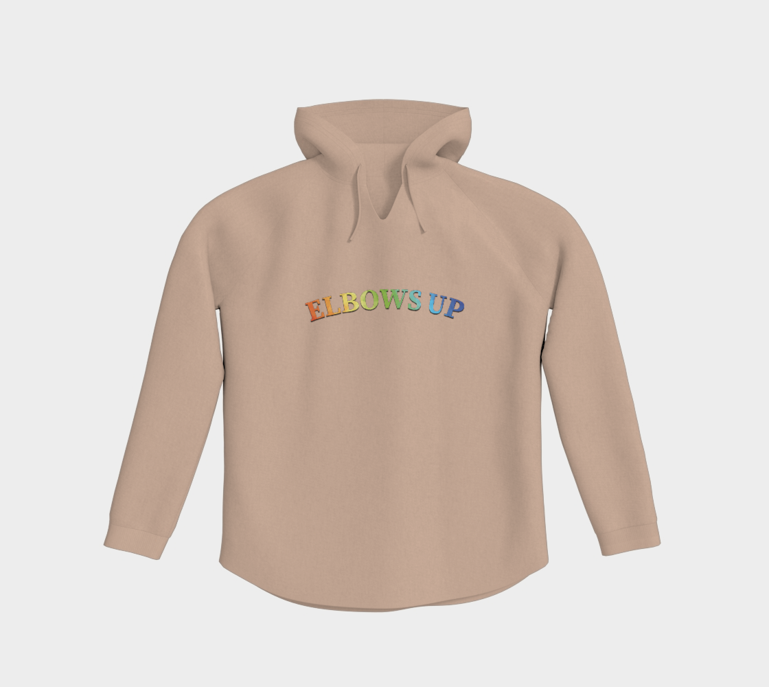 Elbows Up PRIDE Light Pullover Hoodie