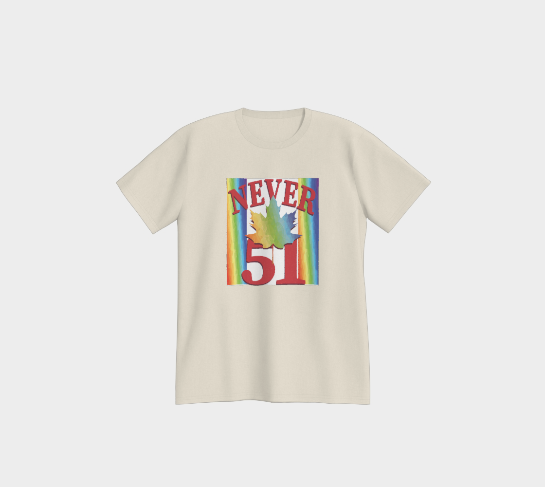 Never 51 PRIDE Premium T-Shirt