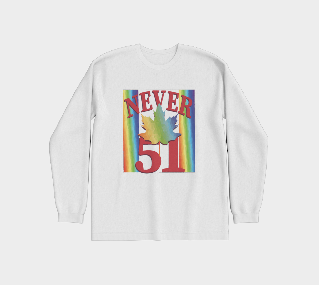 Never 51 PRIDE Premium Long Sleeve Shirt